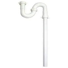 1-1/4-Inch O.D. Tube Slip Joint Lavatory Floor Drain S Trap