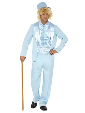 90s Stupid Tuxedo Costume - Blue