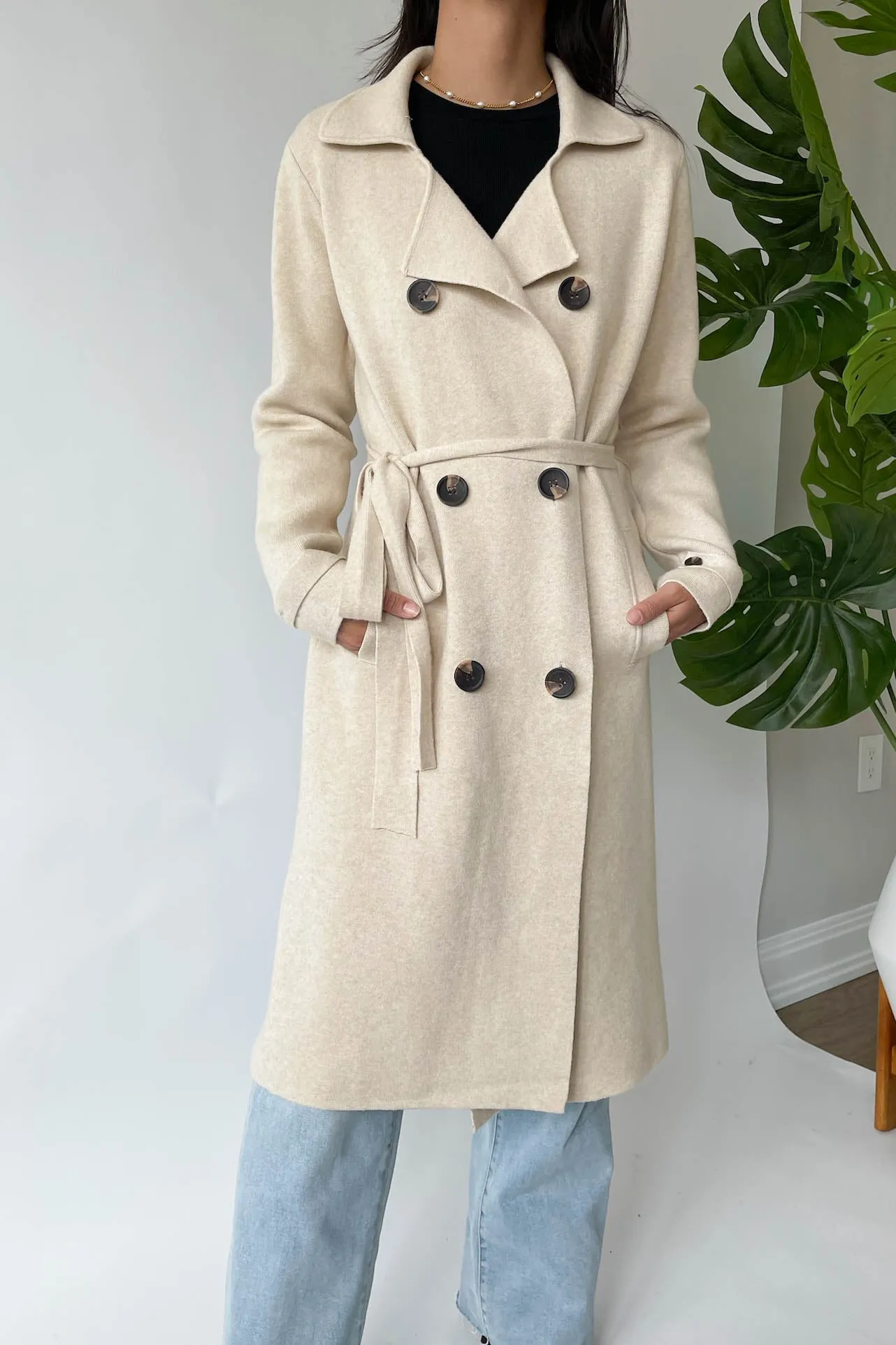 Adriana Coat in Oatmeal