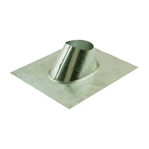 AmeriVent 5EF Roof Vent Flashing, 17-15/16 in OAL, 15 in OAW, Steel