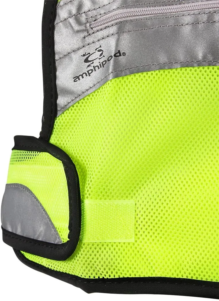 Amphipod Full-Visibility Reflective Vest Hi-Viz Green Large/X-Large