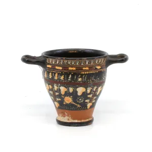 An Apulian Gnathian ware Skyphos, ca. 4th century BCE