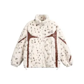 Arctic Dream | Beige Oversized Fleece Puffer