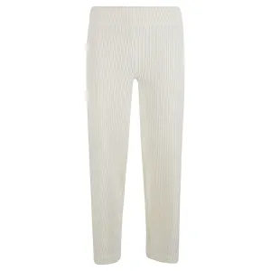 AVENUE MONTAIGNE Trousers White