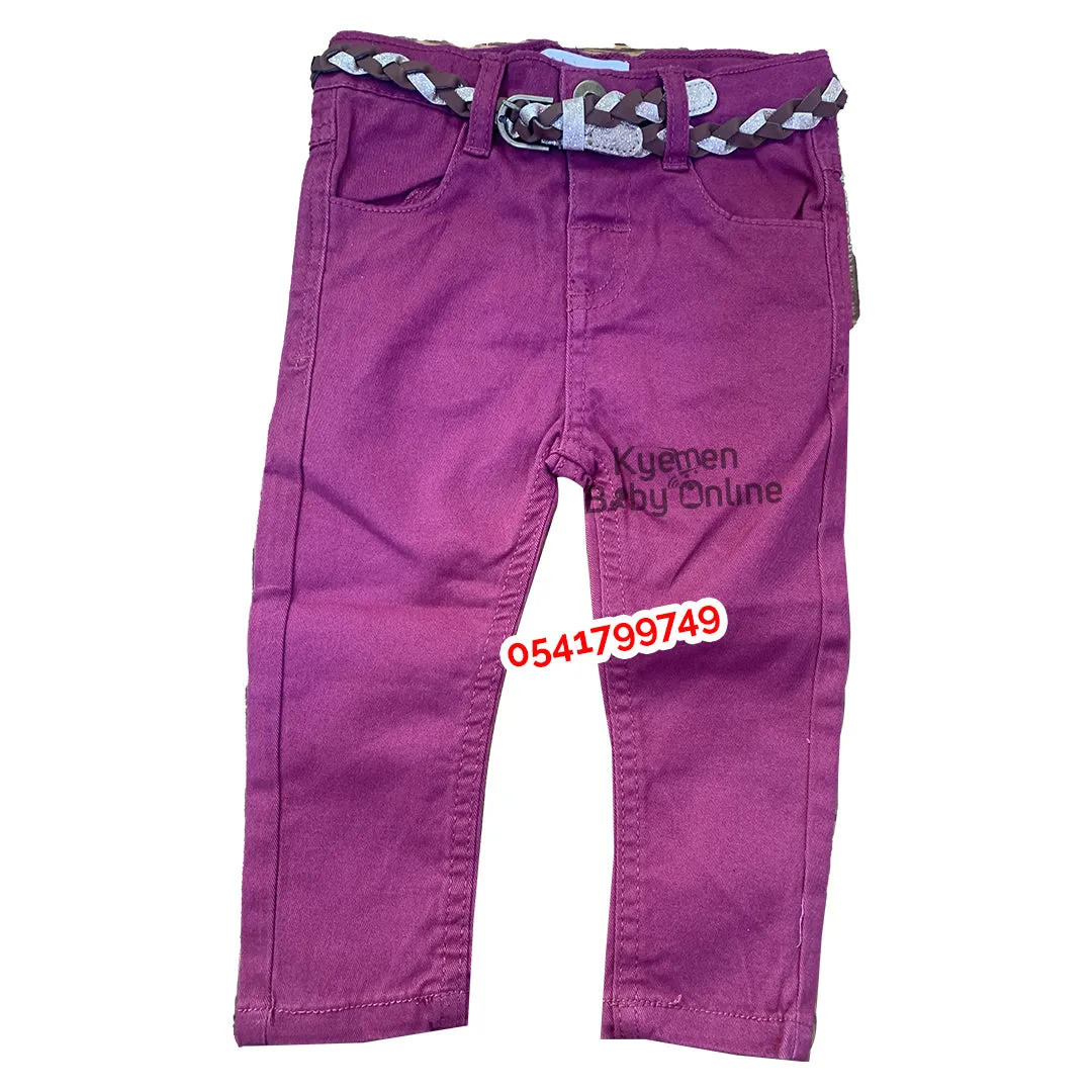 Baby Girl Trousers  (Mes Petits)