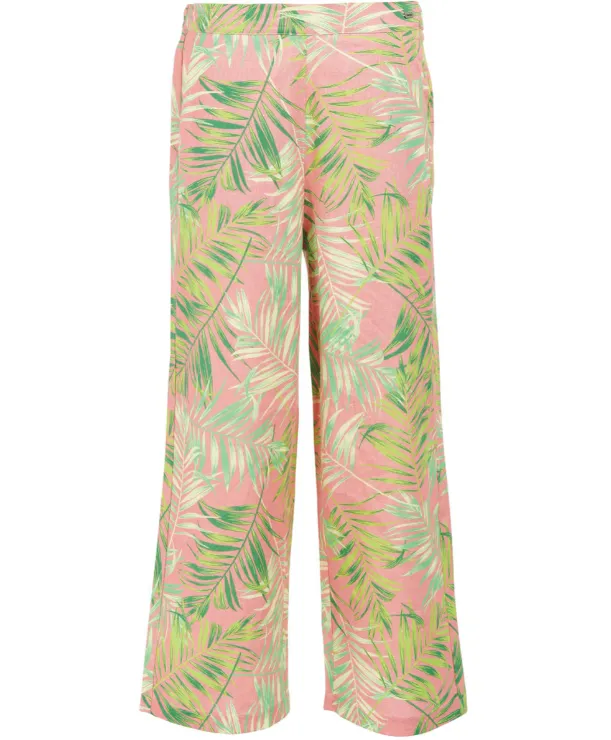 Barbour Aralia Trouser in Palm Print LTR0335