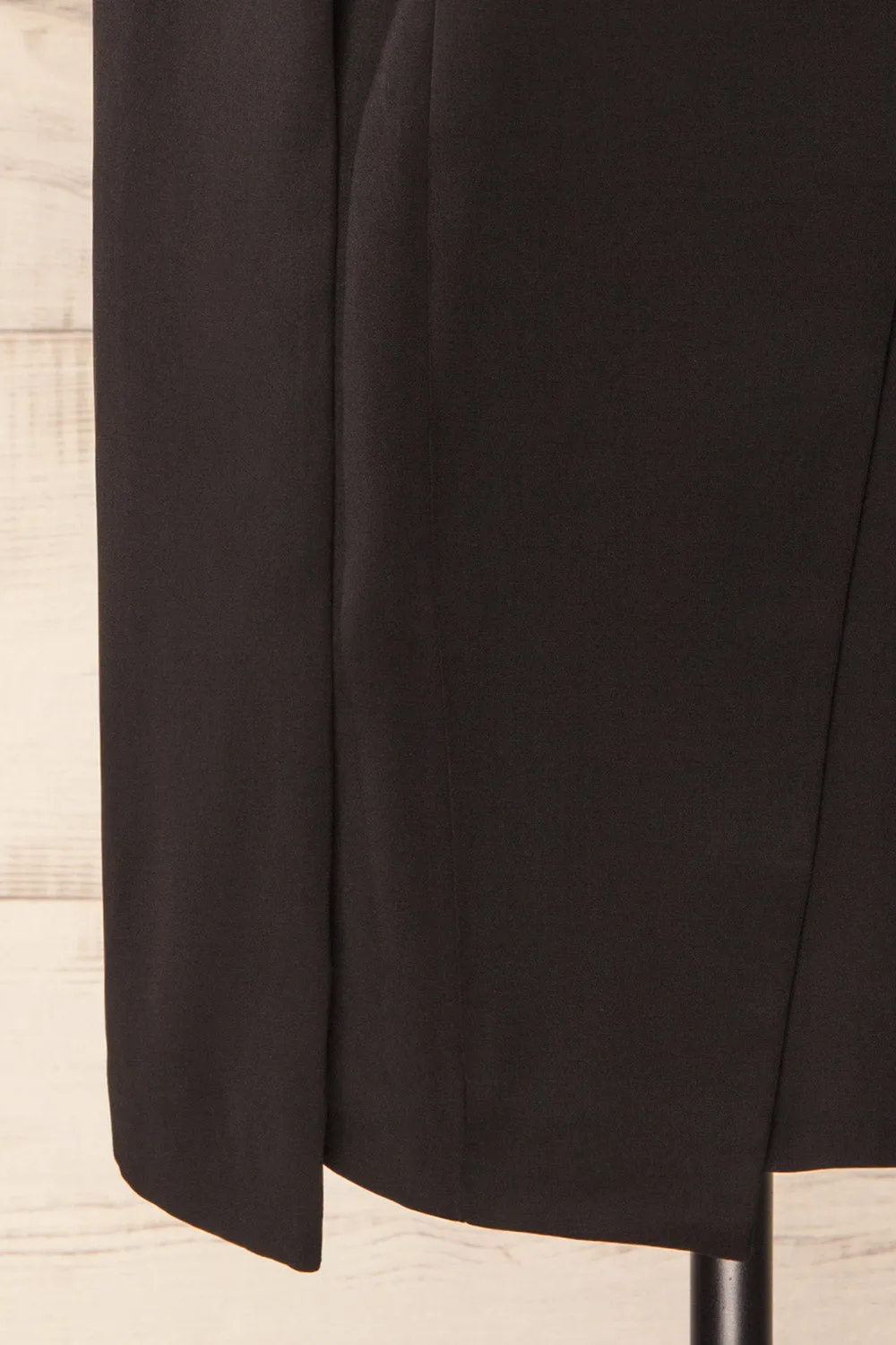 Baumeles Black | Cape Blazer Dress