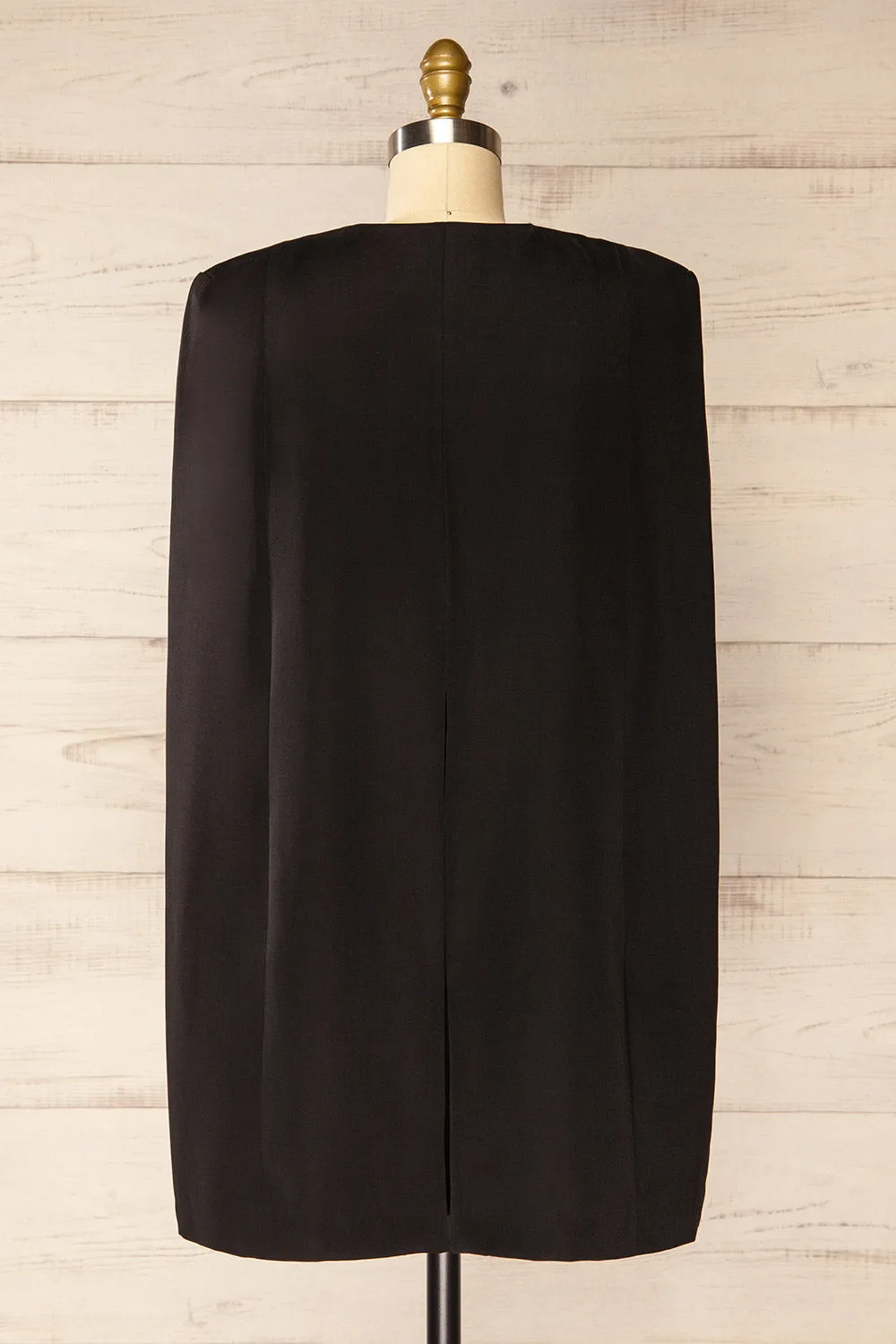 Baumeles Black | Cape Blazer Dress