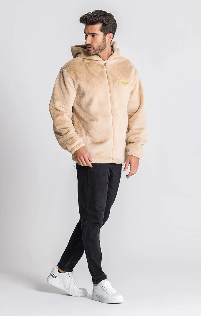 Beige Newcastle Hoodie Jacket