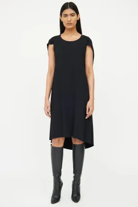 Black Dada Cape Sleeve Dress