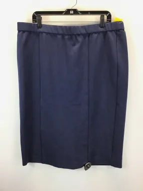 Blue Skirt Midi Eloquii, Size 20