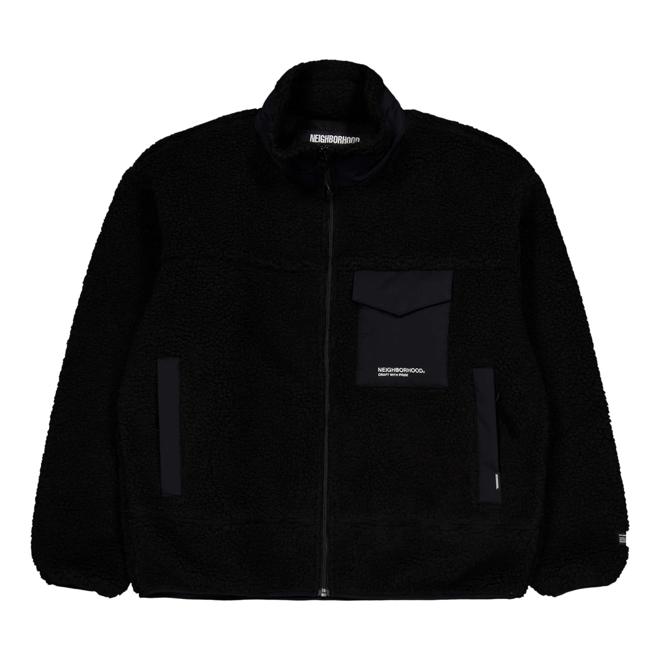 Boa Fleece Jacket Black