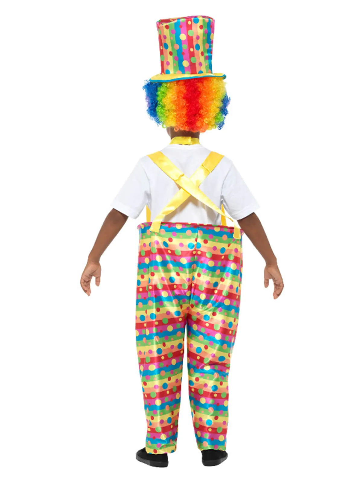 Boys Clown Costume, Multi-Coloured