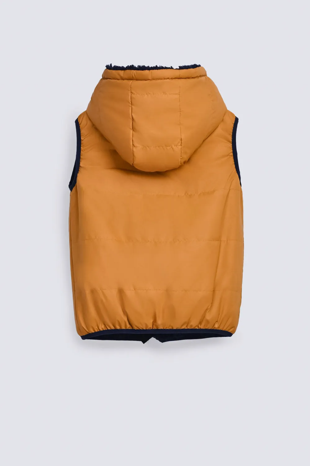 BOYS PUFFER SLEEVELESS JACKET