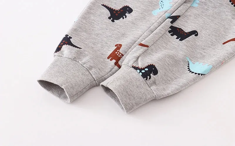 Boys Trousers Spring Dinosaur Animal Sweatpants