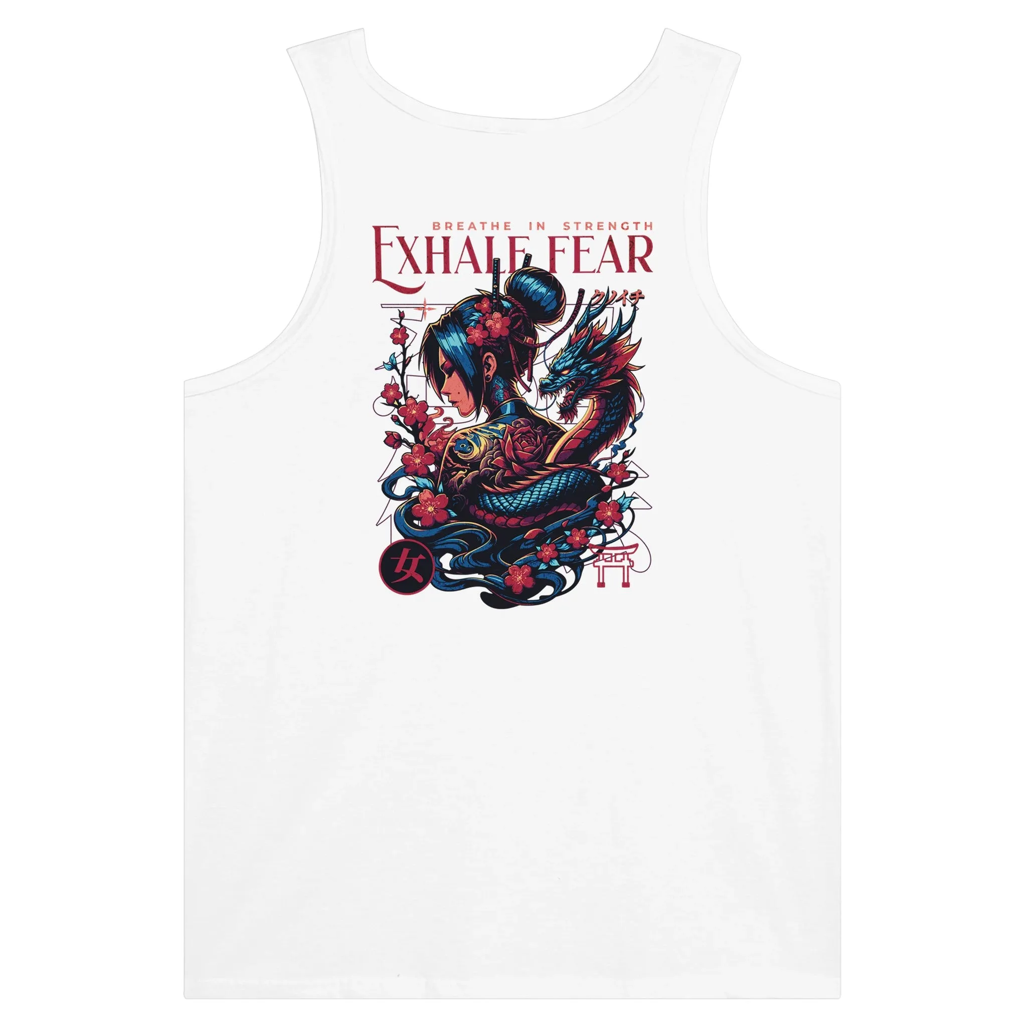 Breathe in Strength, Exhale Fear Unisex Tank Top