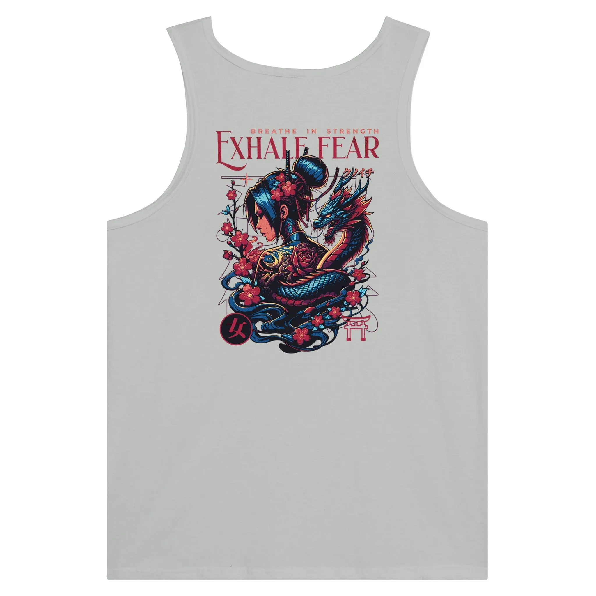 Breathe in Strength, Exhale Fear Unisex Tank Top