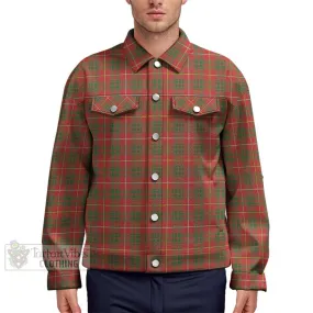 Bruce County Canada Tartan Unisex Lapel Cotton Jacket