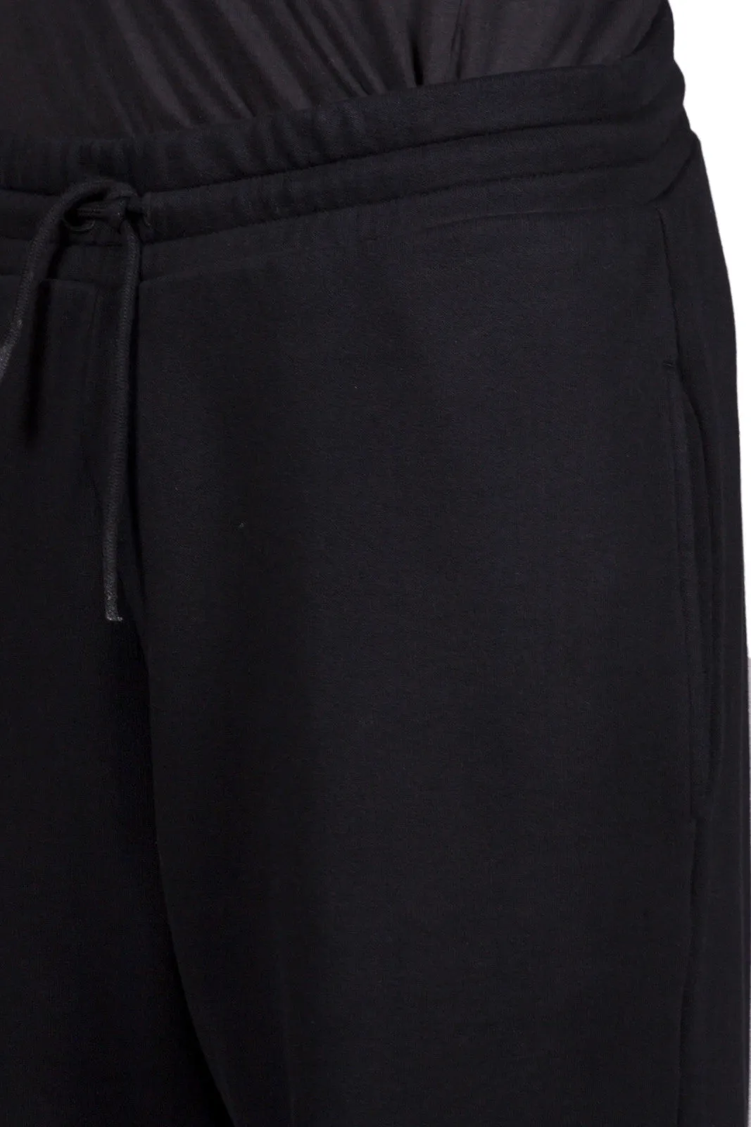 Brushed Diagonals Pants Black