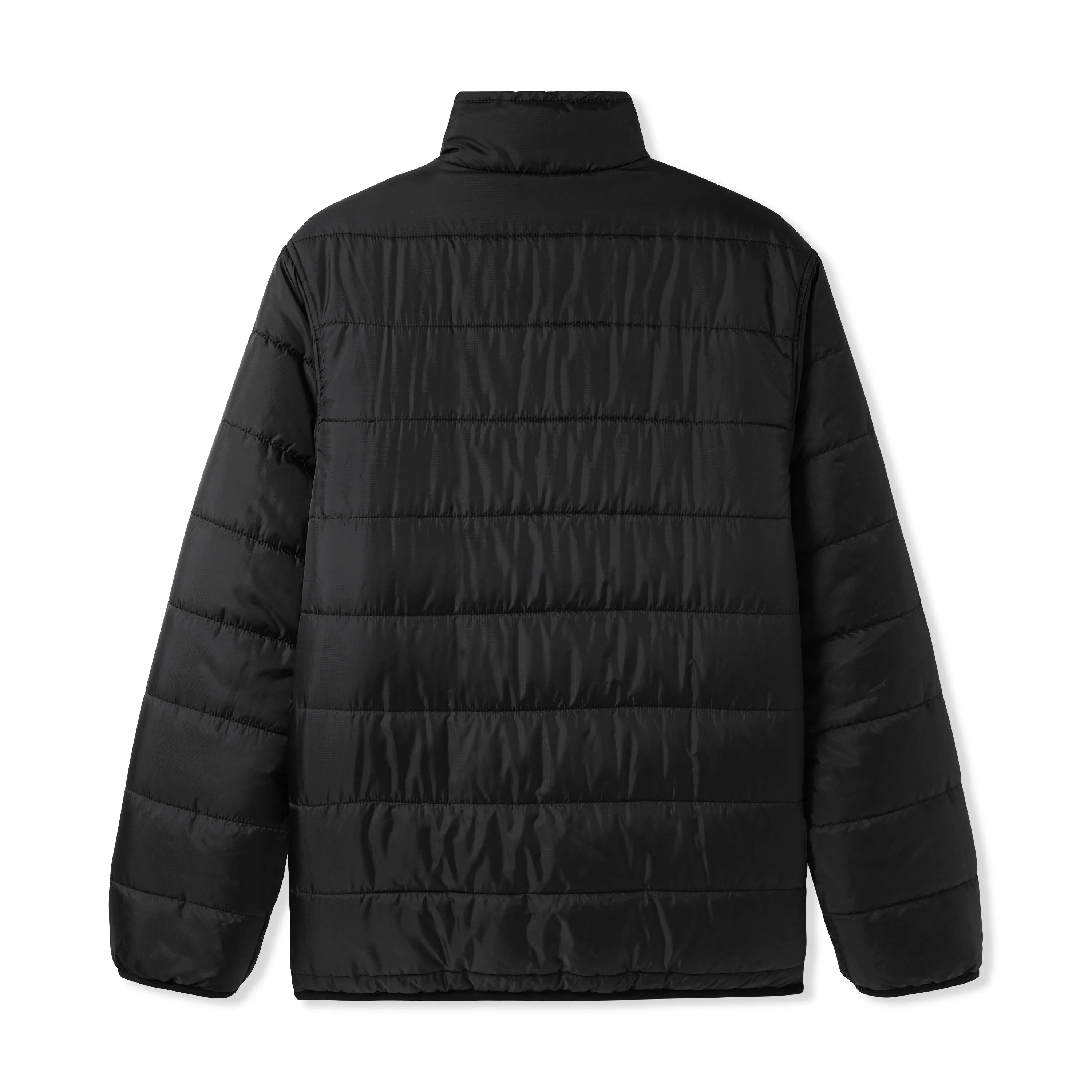 BUTTER GOODS CYCLONE REVERSIBLE PUFFER JACKET BLACK