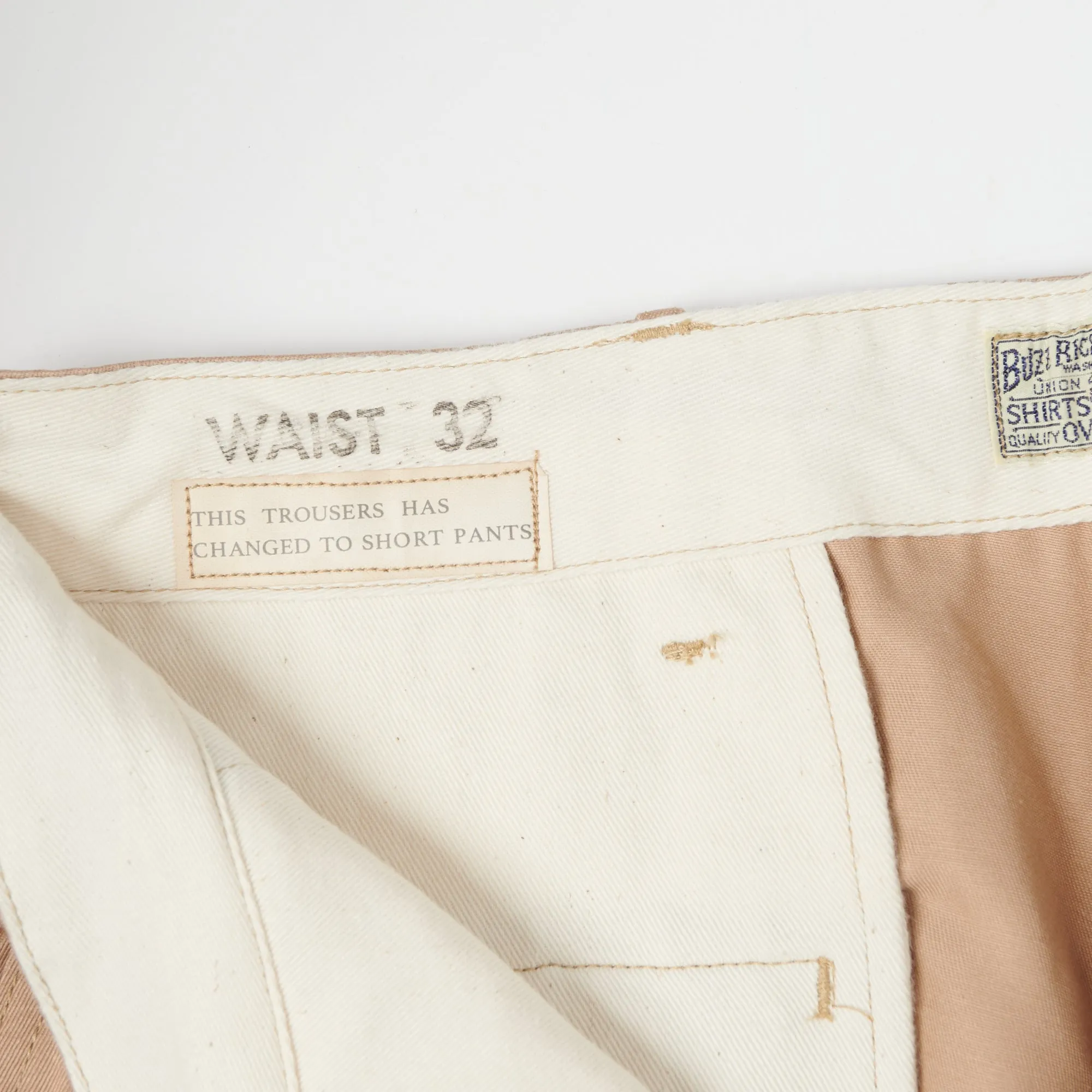 Buzz Rickson's Original-Spec. Chino Short - Beige