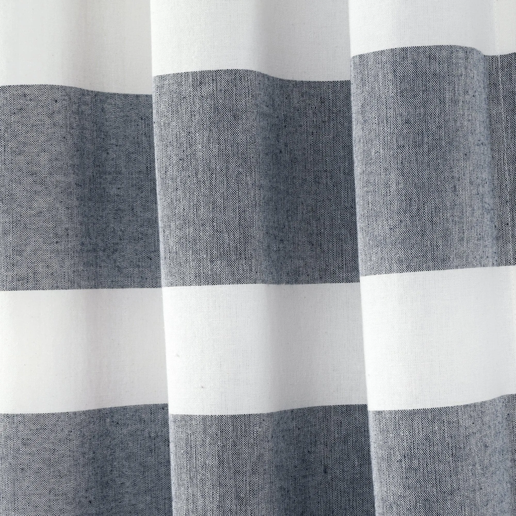 Cape Cod Stripe Yarn Dyed Cotton Window Curtain Panel Set