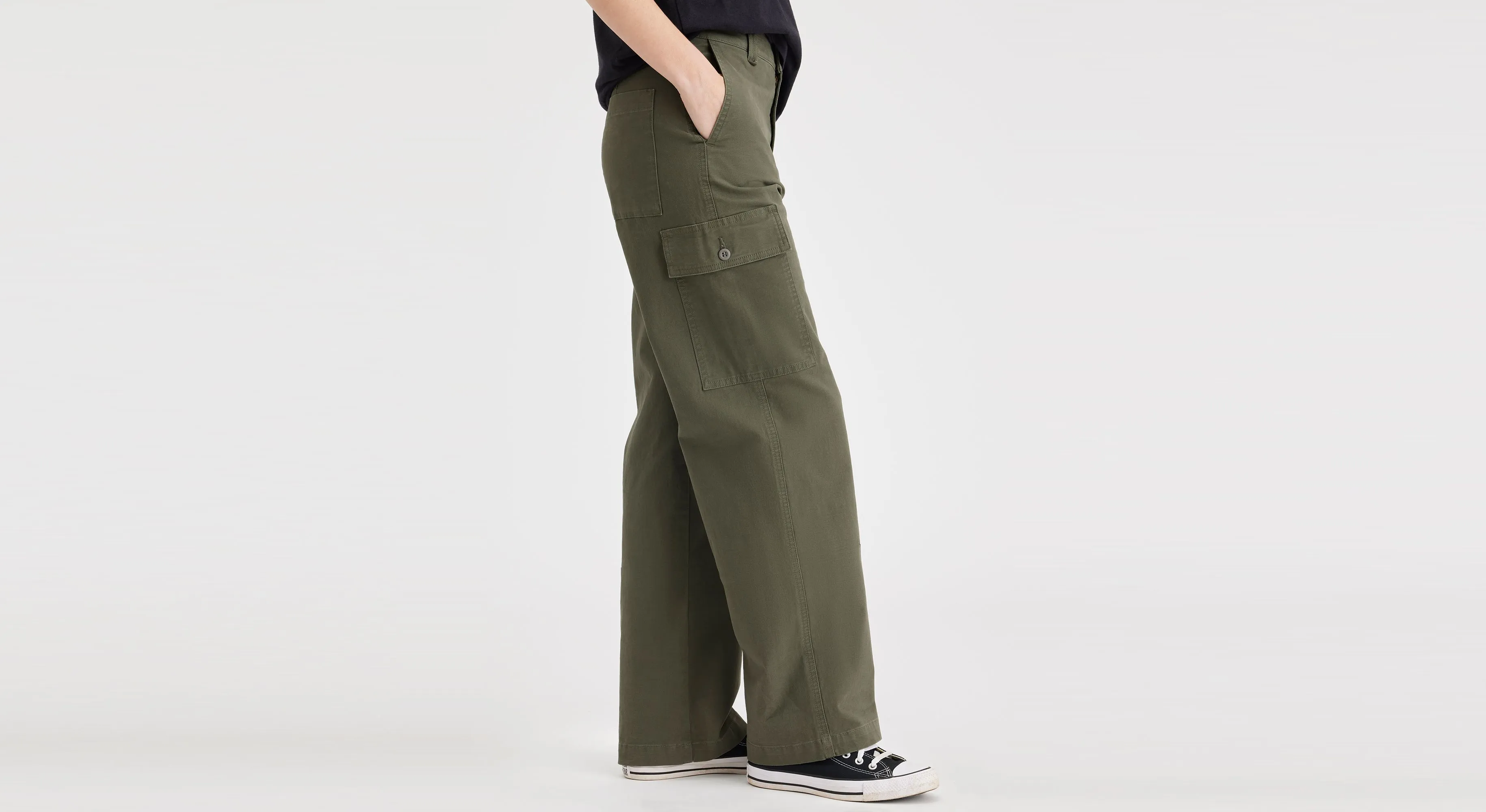 Cargo Pant, High Wide Fit