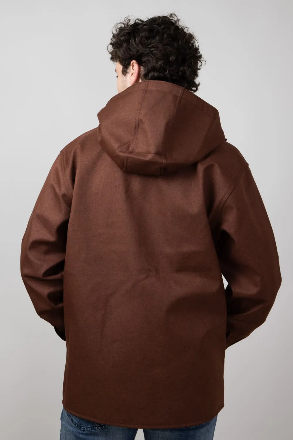 Carhartt Relaxed Fit Rain Defender Jacket for Men in Mocha | 105022-B86-MOCHA