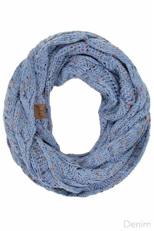 C.C. Knit Infinity Scarf