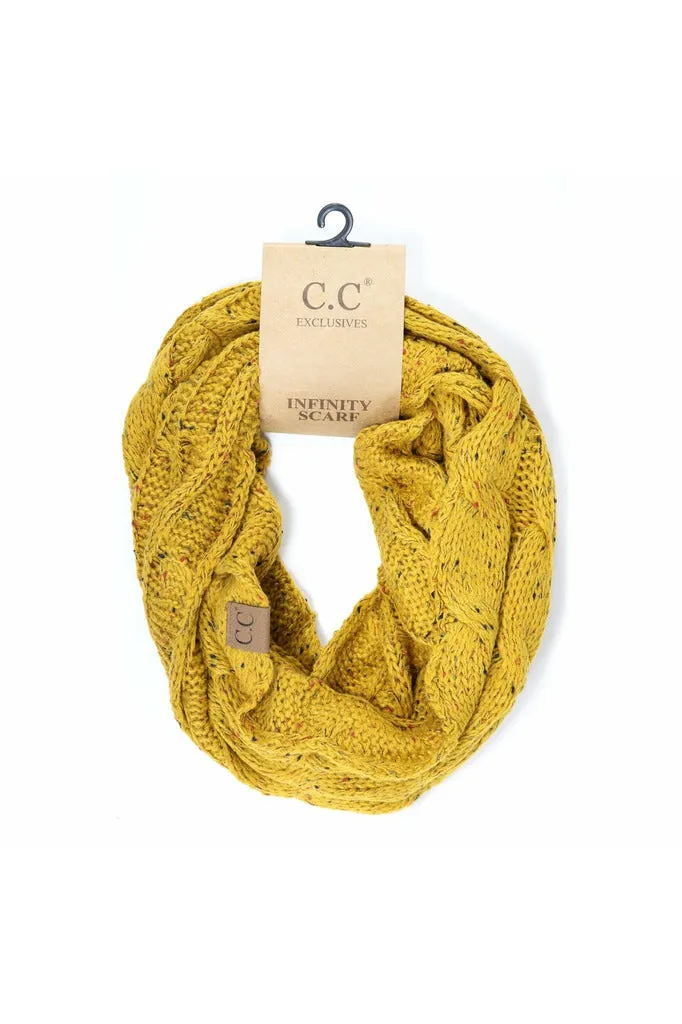 C.C. Knit Infinity Scarf