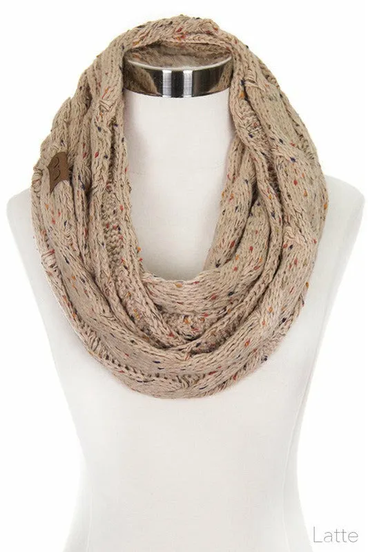 C.C. Knit Infinity Scarf