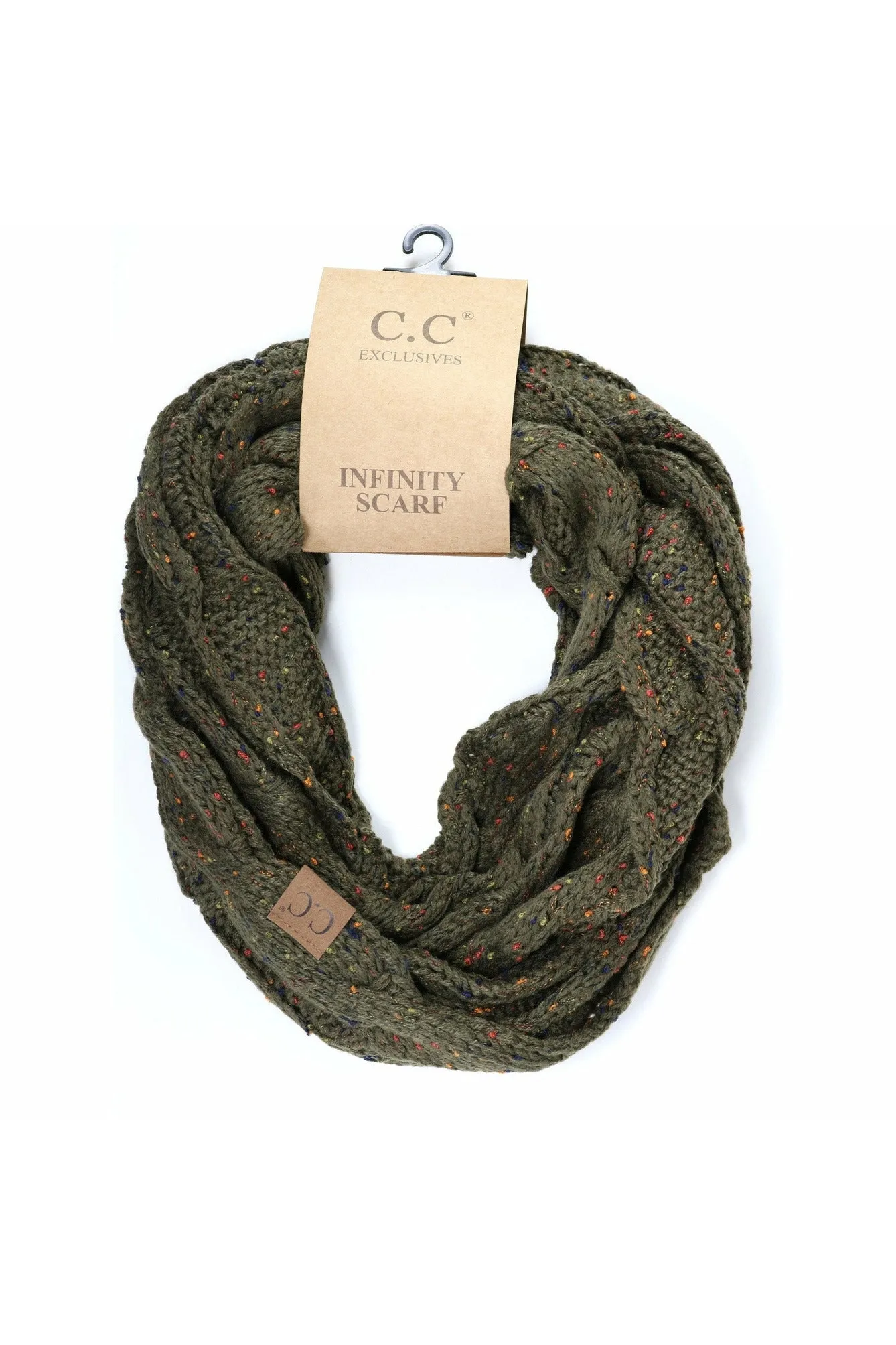 C.C. Knit Infinity Scarf