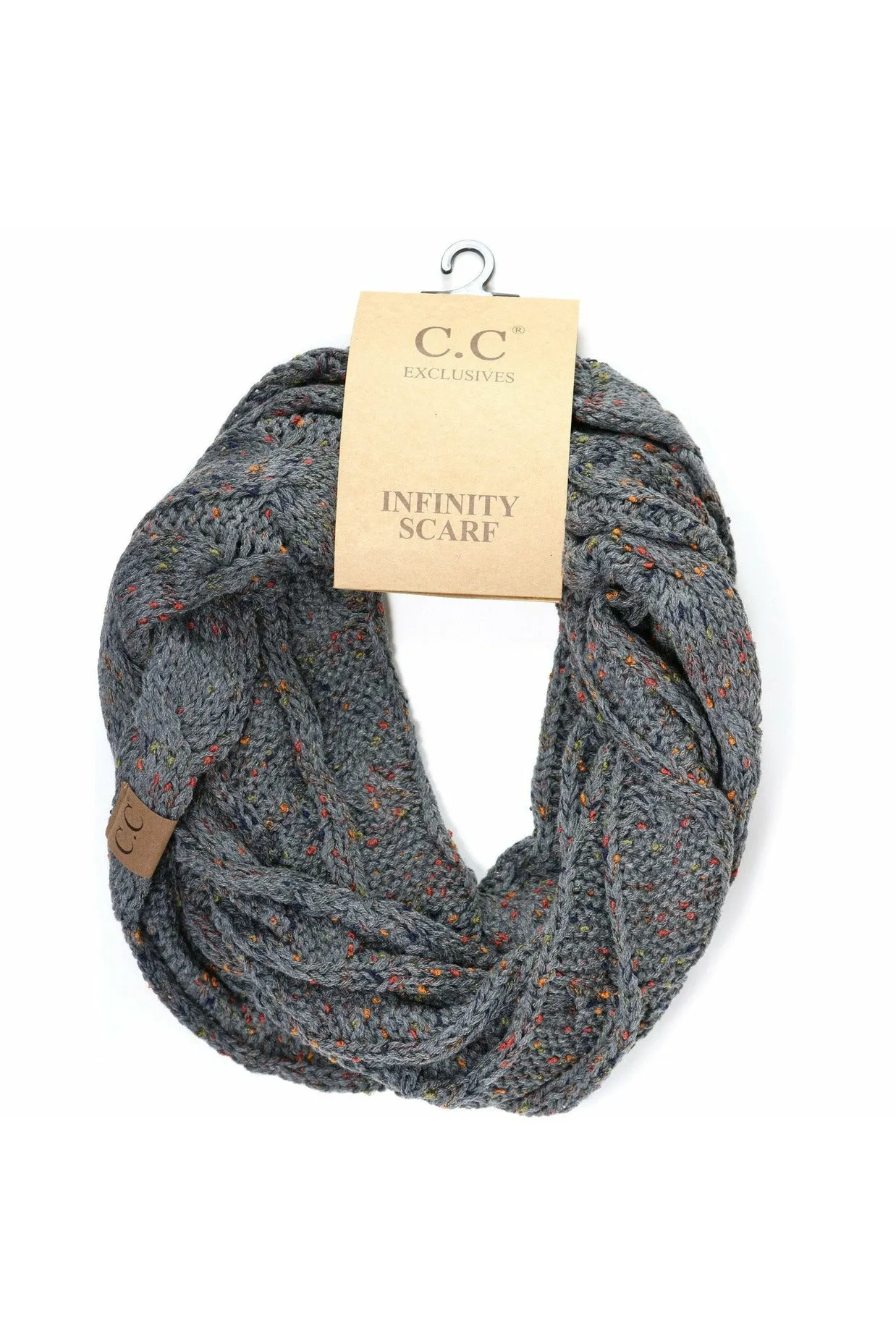 C.C. Knit Infinity Scarf