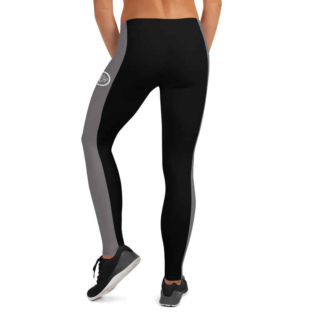 cFIT Black and Gray Luxe Leggings