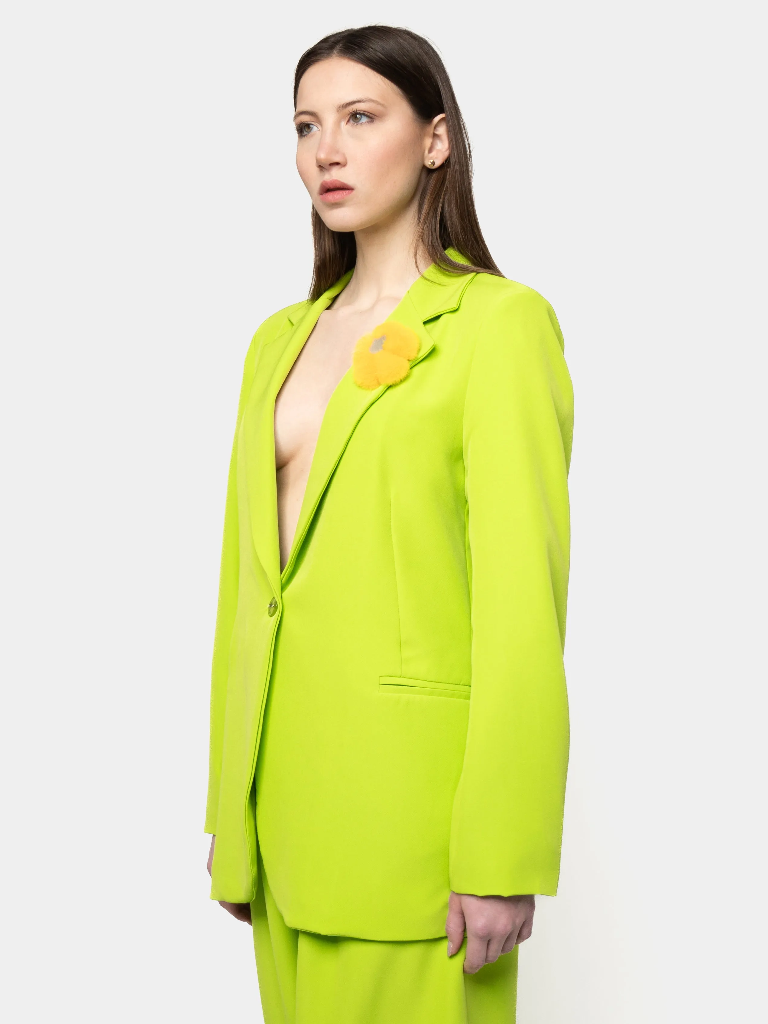 CHICAGO - Oversized Green Flower Suit