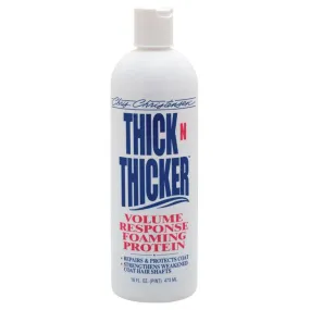 Chris Christensen Thick N Thicker, Volume Response Foaming Protein Coat Treatment for Dogs and Cats