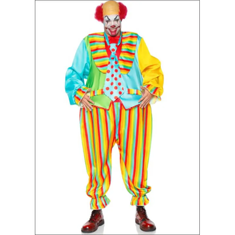 Circus Clown Men's Costume - Leg Avenue