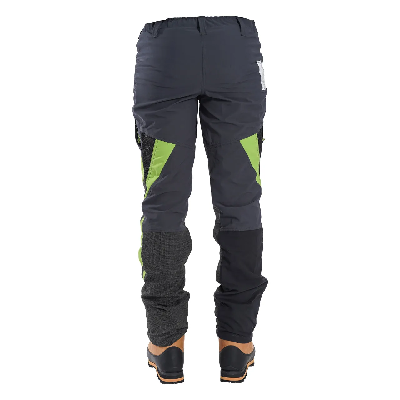 Clogger Zero Gen2 Light and Cool Men's Chainsaw Protective Pants - Grey/Green