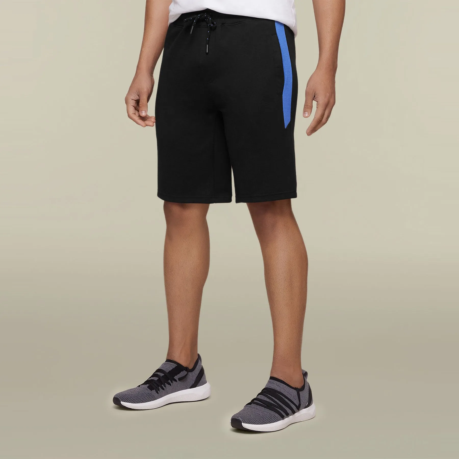 Code Cotton Rich Shorts Pitch Black