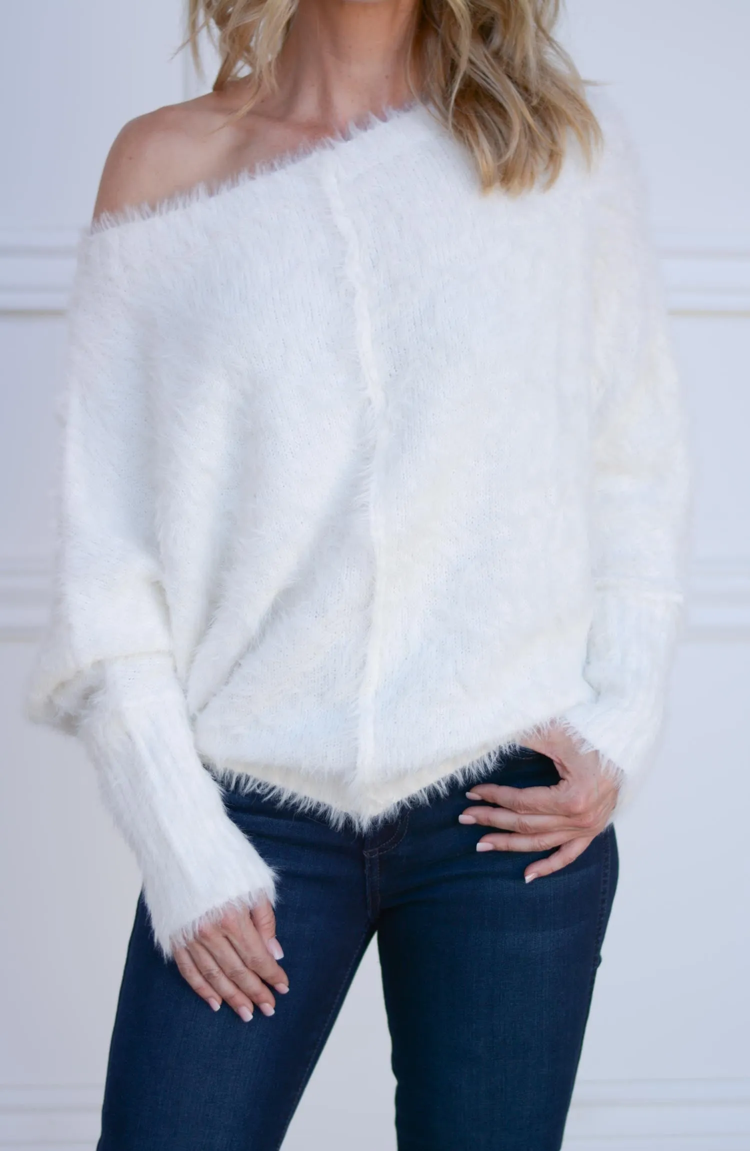 Cold Shoulder Sweater