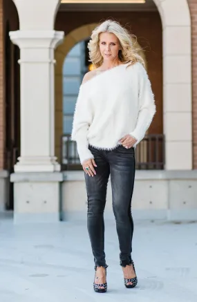 Cold Shoulder Sweater