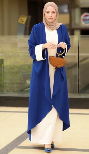 Contrast Trendy Abaya