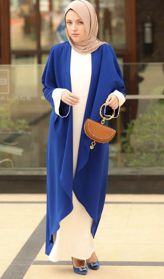 Contrast Trendy Abaya