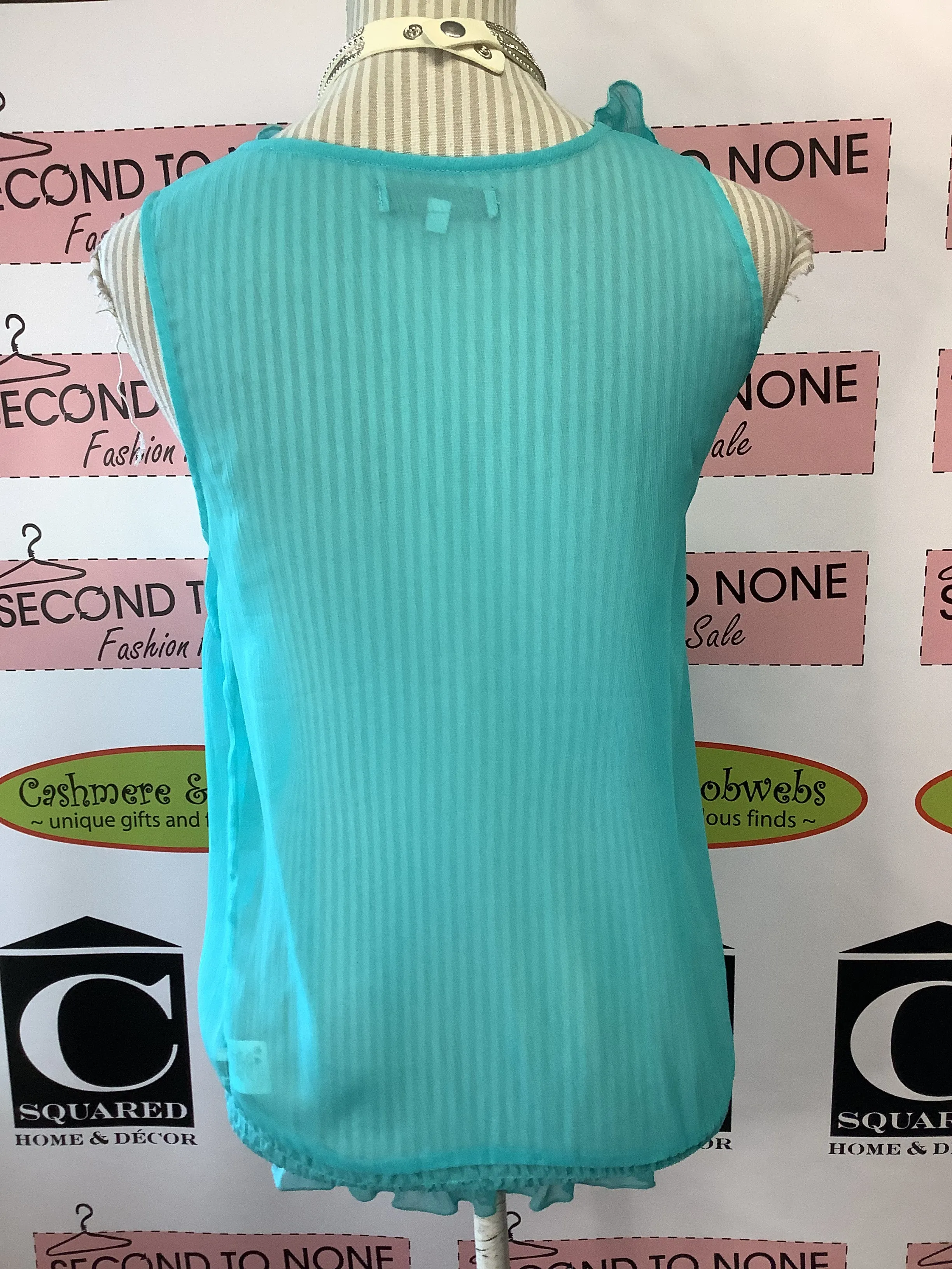 Costa Blanca Ruffle Tank (Size M)