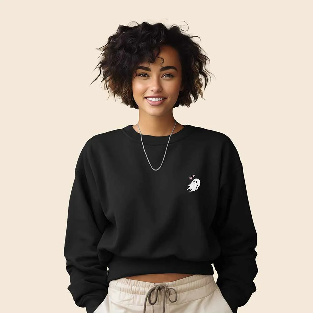 Dalix Heartly Ghost Relaxed Sweatshirt