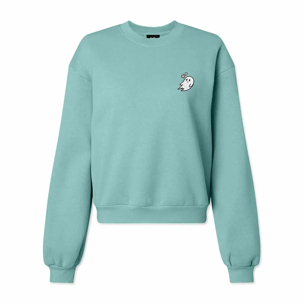 Dalix Heartly Ghost Relaxed Sweatshirt