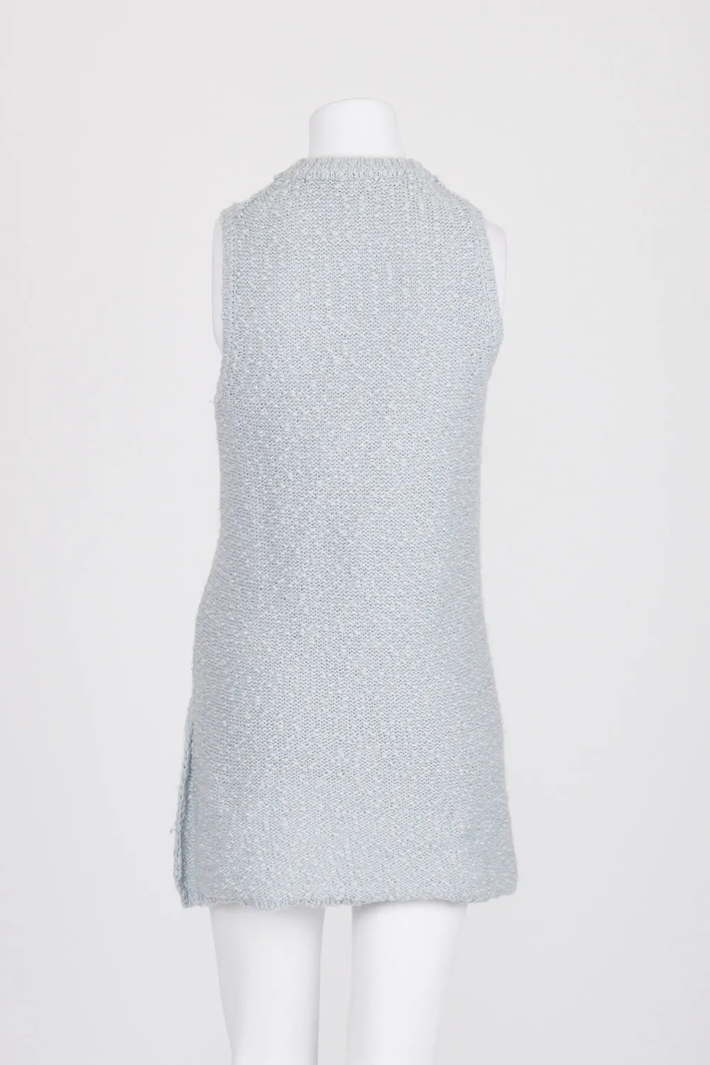 Decjuba Blue Knit Vest S