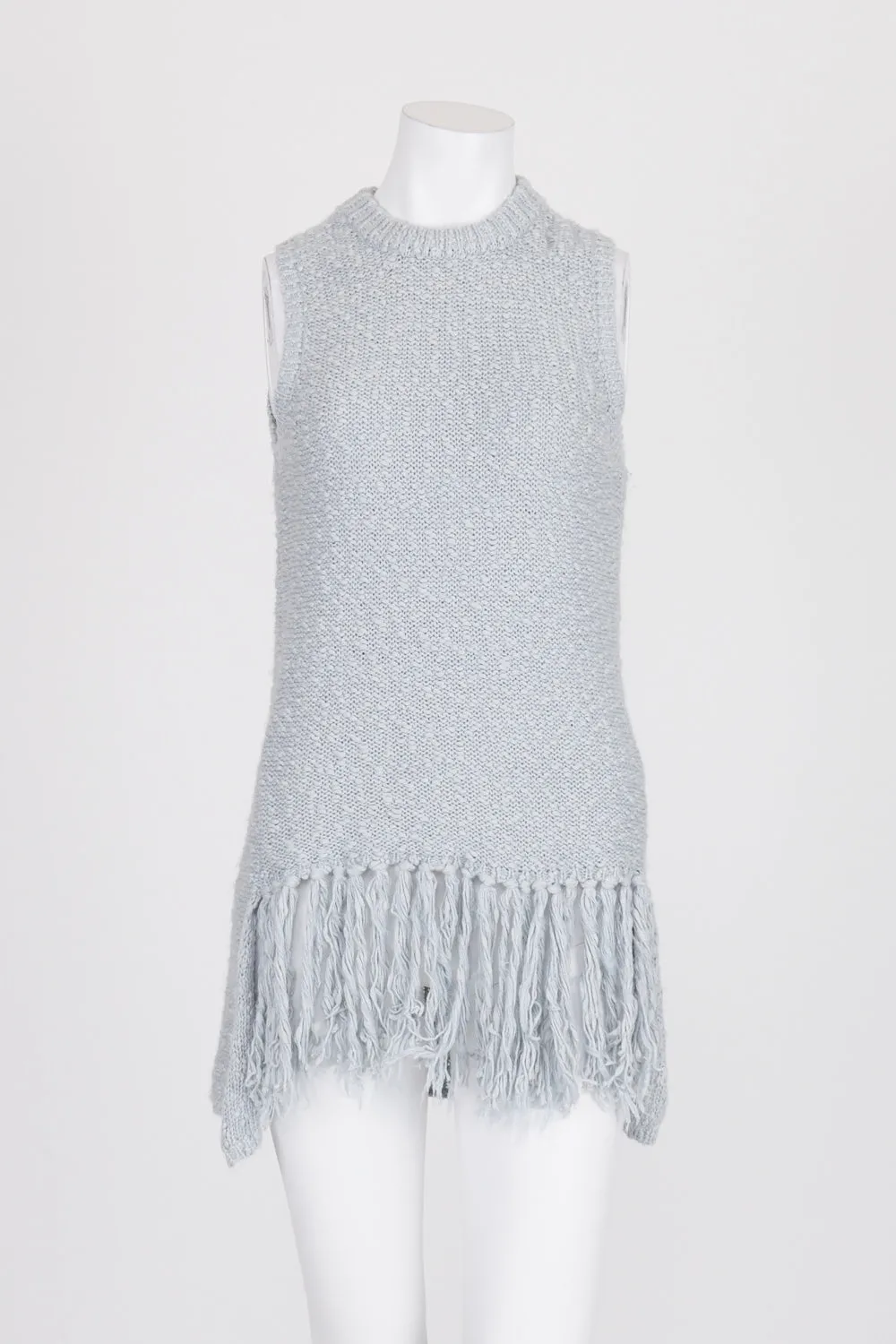 Decjuba Blue Knit Vest S