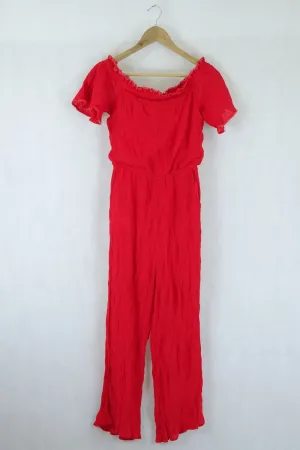 Delilah Red Jumpsuit 8