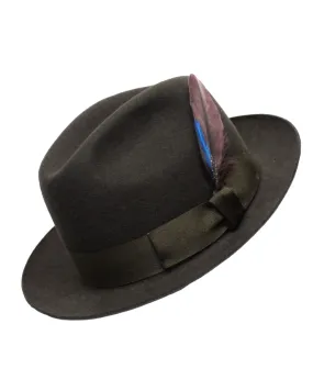 DOBBS Style Brown Trilby Fedora Hats